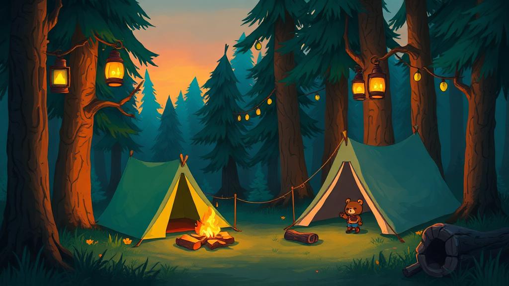 Mochi's Camp Adventure